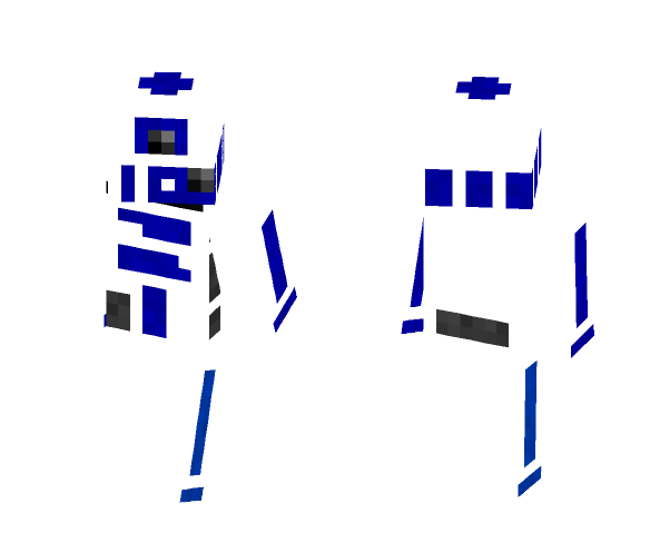 R2D2 - Male Minecraft Skins - image 1