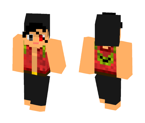 The Black Skull (Wild West) - Male Minecraft Skins - image 1