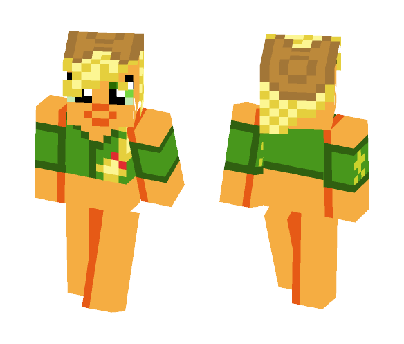 mine lp apple jack - Male Minecraft Skins - image 1