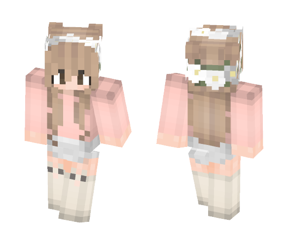 Download Free Cute girl. Skin for Minecraft image 1 Cute girl. - Cute Girls Minecraft Skins - image 1