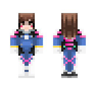 D.va - Overwatch (Requested) - Female Minecraft Skins - image 2