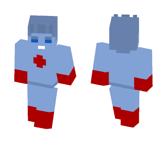 Captain Atom (Nathaniel) (Dc) - Comics Minecraft Skins - image 1