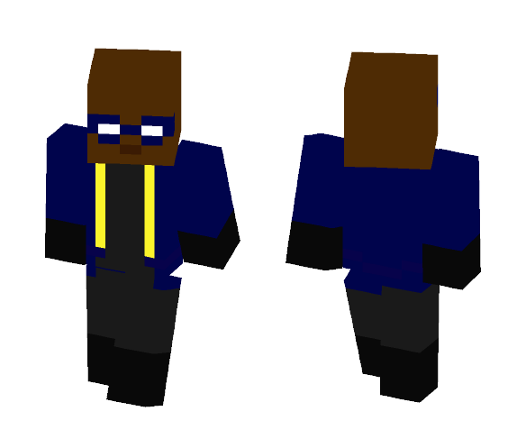 Black Lighting (Jefferson) (Dc) - Comics Minecraft Skins - image 1
