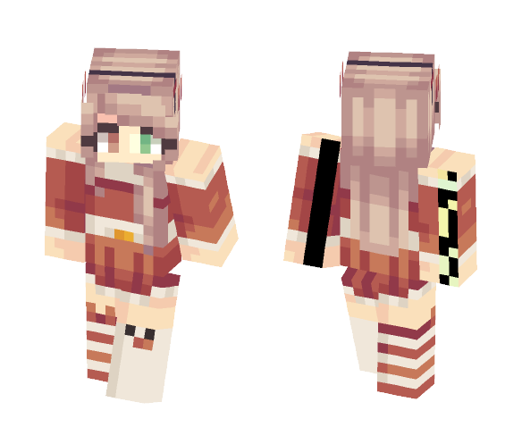 Download Free Been awhile, y'all. Merry Crustmus Skin for Minecraft image 1 Been awhile, y'all. Merry Crustmus - Female Minecraft Skins - image 1