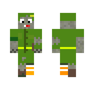 Pvz gw Foot Soldier Zombie - Male Minecraft Skins - image 2