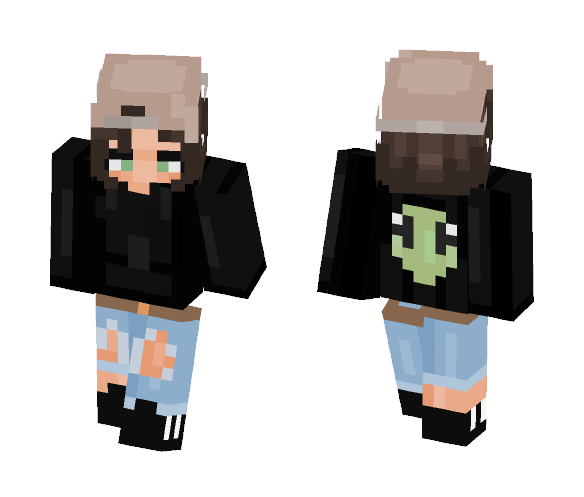i hope you like it lmao - Female Minecraft Skins - image 1