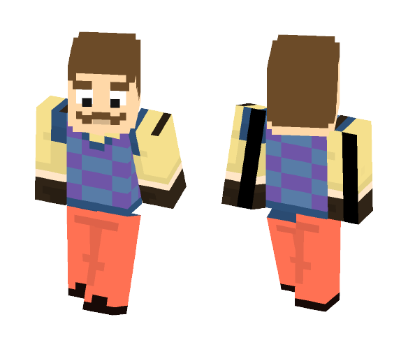 The Neighbour [Hello Neighbor] - Male Minecraft Skins - image 1
