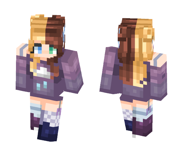 Clouds Aren't so Bad ♡ ~Ink - Female Minecraft Skins - image 1