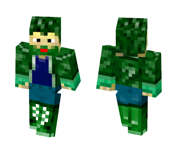 Jamietube Pillow day gift - Male Minecraft Skins - image 1