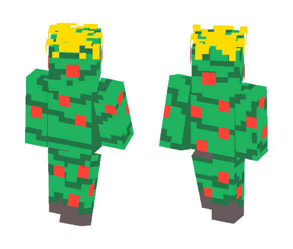 Christmas Tree For The Holidays - Christmas Minecraft Skins - image 1