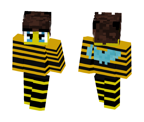 barry b. benson - Male Minecraft Skins - image 1
