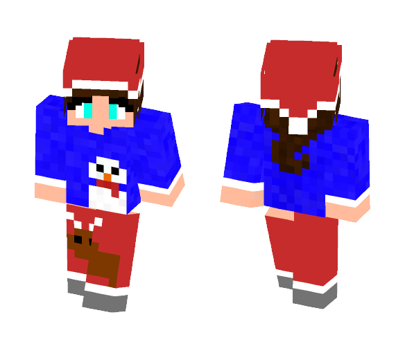 She wait the santa (Skin contest) - Female Minecraft Skins - image 1