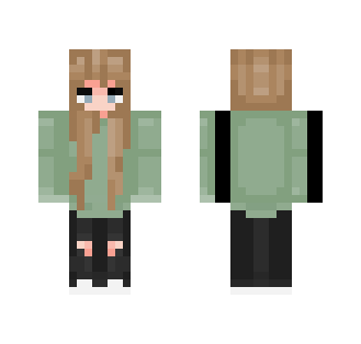 i made the hair too long oops - Female Minecraft Skins - image 2