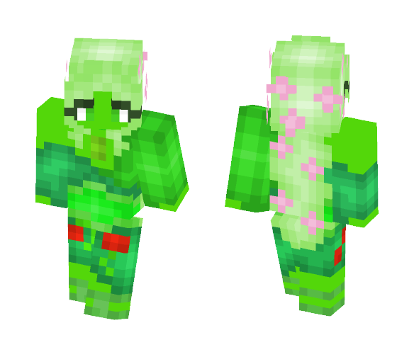 ◆ Lιмe Dιαмoɴd ◆ - Female Minecraft Skins - image 1