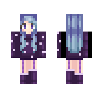 Bluish Purple Stars