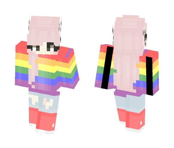 LGBT Pride! ♡ (Female Version) - Female Minecraft Skins - image 1