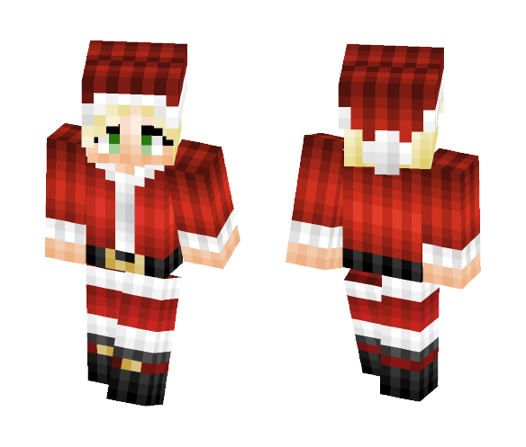 Download Free Personal Skin ~Santa Outfit~ Skin for Minecraft image 1 Personal Skin ~Santa Outfit~ - Other Minecraft Skins - image 1