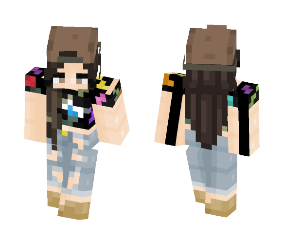 hottie - Female Minecraft Skins - image 1
