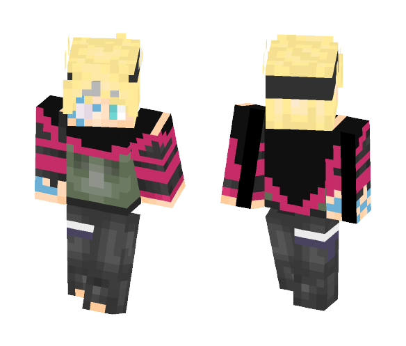 Download Free Boruto-Adult-Jounin Skin for Minecraft image 1 Boruto-Adult-Jounin - Male Minecraft Skins - image 1