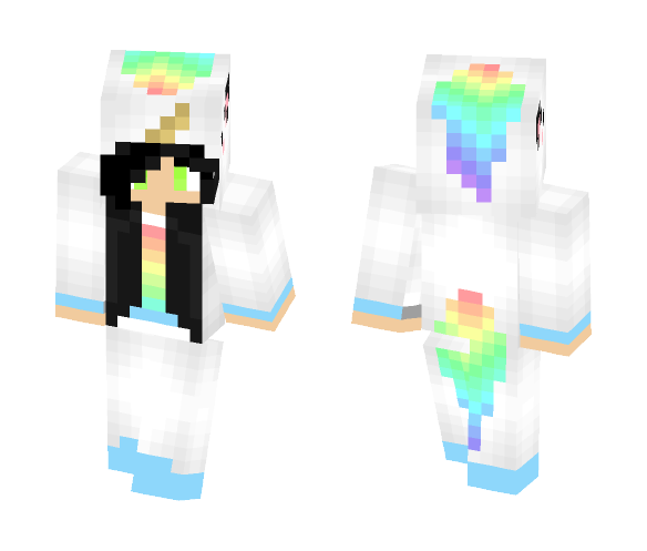 Unicorn Girl - Girl Minecraft Skins - image 1