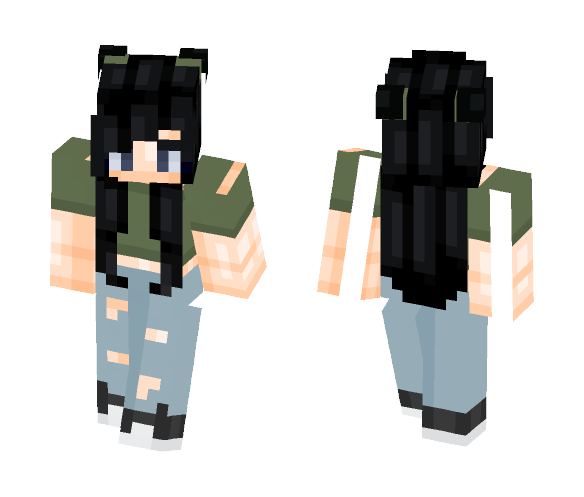 Basic Tumblr // okaysxph - Female Minecraft Skins - image 1
