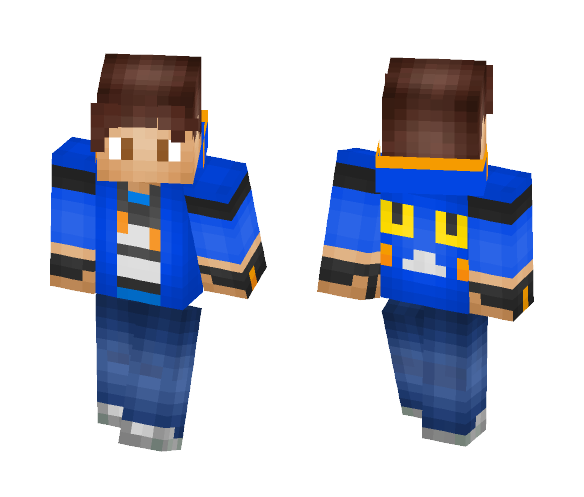 Croagunk Hoodie - Male Minecraft Skins - image 1