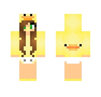 Baby Duck Girl - Baby Minecraft Skins - image 2