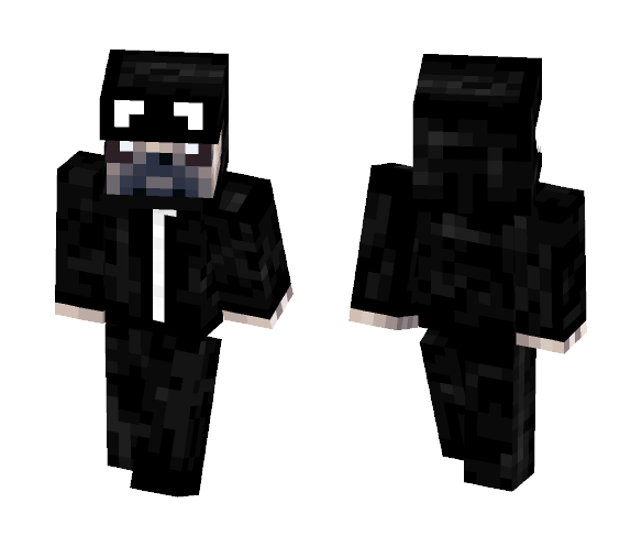 Black Pug - Male Minecraft Skins - image 1