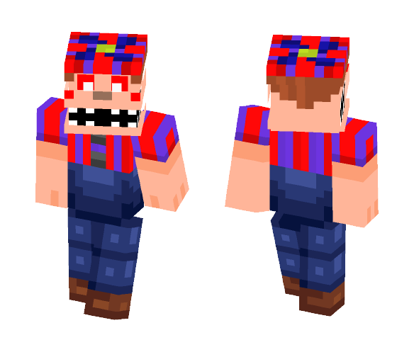 Nightmare Balloon Boy | Fnaf - Boy Minecraft Skins - image 1