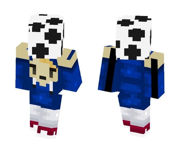 BOY WITH A FOOTBALL - Boy Minecraft Skins - image 1