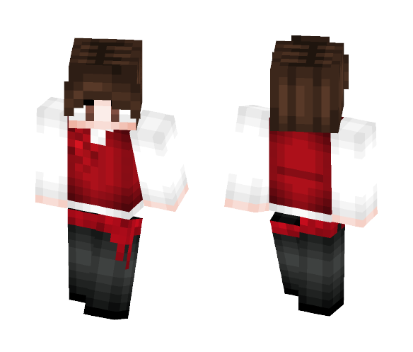 Ryan Ross (Rose Vest) - Male Minecraft Skins - image 1