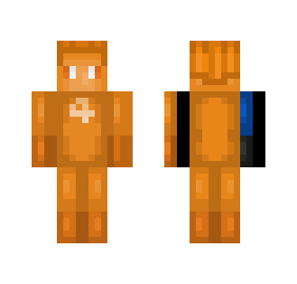 The Human Torch - Alex Template - Male Minecraft Skins - image 2