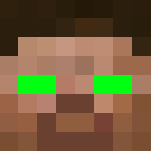 Herobrine with green magic - Herobrine Minecraft Skins - image 3