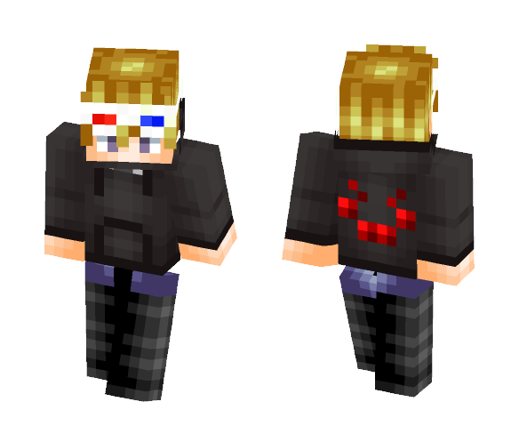 Cute Spider Hoodie Senpai Boy - Boy Minecraft Skins - image 1