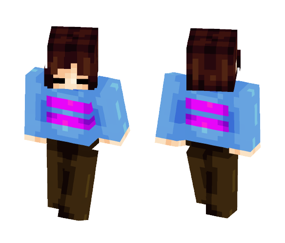 Frisk ~ Undertale - Interchangeable Minecraft Skins - image 1