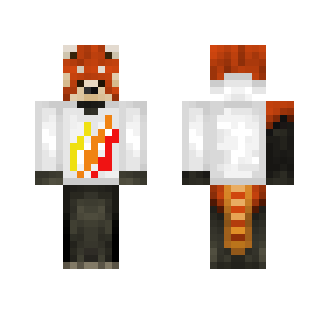 Red Panda w/ Prestonplayz hoodie - Male Minecraft Skins - image 2