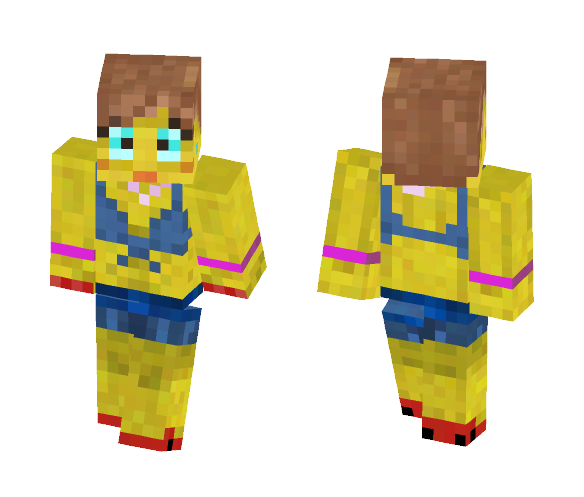 Comic-Style Beachgirl - Female Minecraft Skins - image 1