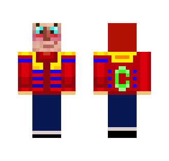 Mr. 'FunGuy' dressed for Christmas
