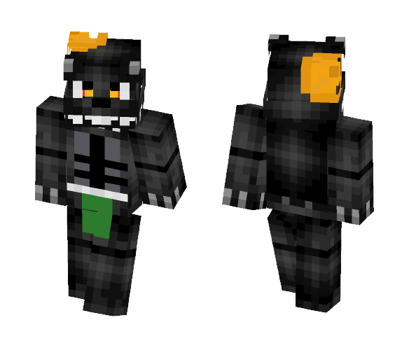 Naked Nightmare fnaf - Male Minecraft Skins - image 1
