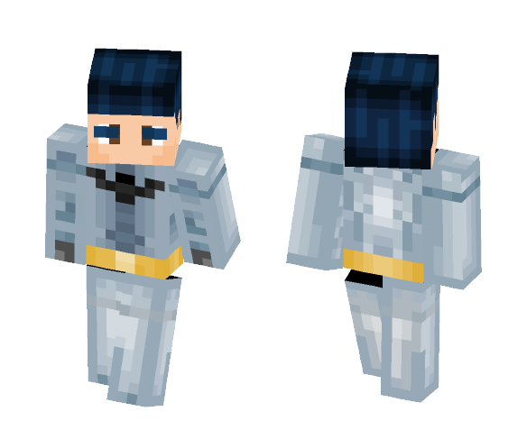 Unmasked Batman (COMICS) - Batman Minecraft Skins - image 1