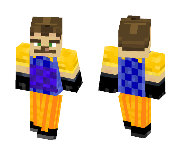 Hello Neighbour Skin [1.11] - Male Minecraft Skins - image 1
