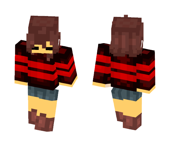 Underfell frisk - Other Minecraft Skins - image 1