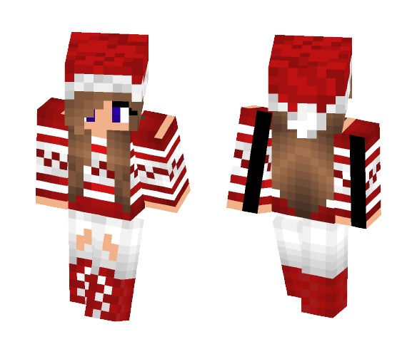 Chrismas girl~❤️ - Female Minecraft Skins - image 1