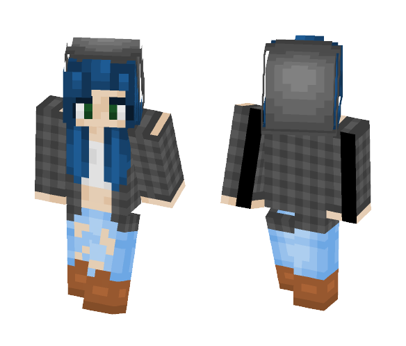 The First (Decent) Skin I Made! - Female Minecraft Skins - image 1