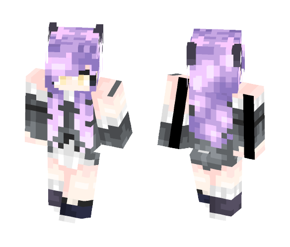 Download Free Meow? Skin for Minecraft image 1 Meow? - Female Minecraft Skins - image 1