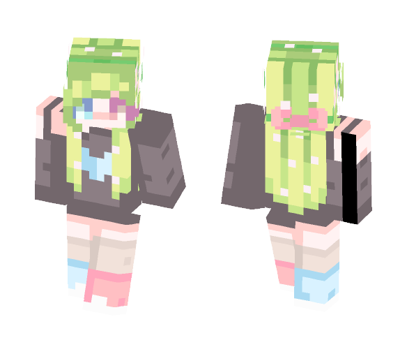 Flower Shower ???? - Female Minecraft Skins - image 1