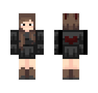 The Black Dress - Female Minecraft Skins - image 2