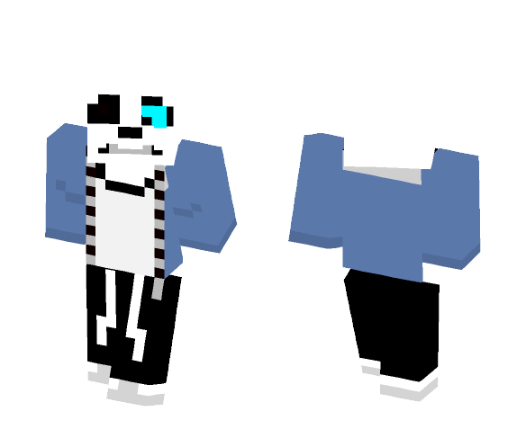 sans (Bad Time) - Male Minecraft Skins - image 1