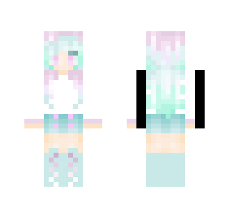 [Kɪᴛᴛʏ] - Cotten Candy Girl - Girl Minecraft Skins - image 2