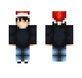 My Minecraft Skin with a Santa Hat